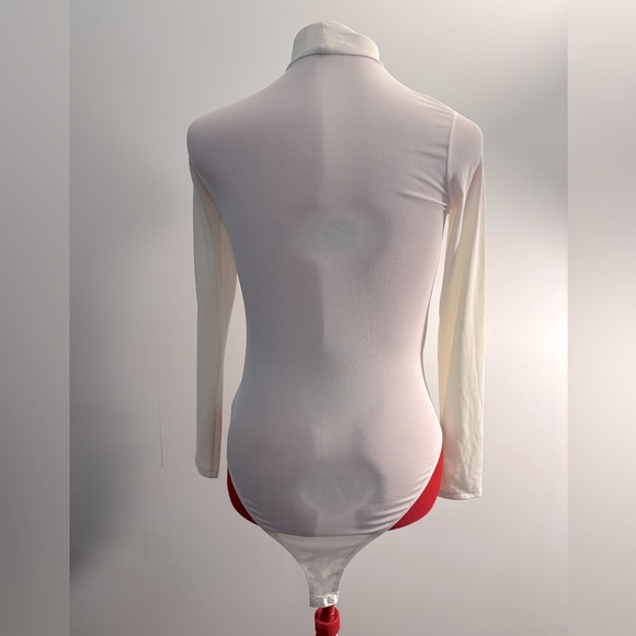 H&M Mock Turtleneck Bodysuit - M BNWT - Picture 4 of 5